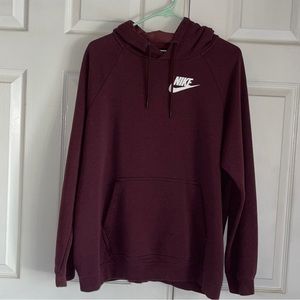 Nike maroon sweatshirt